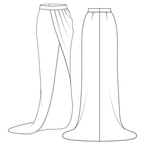 DELIA - Tulip Skirt Pattern | Long skirt pattern, Skirt pattern, Skirt patterns sewing