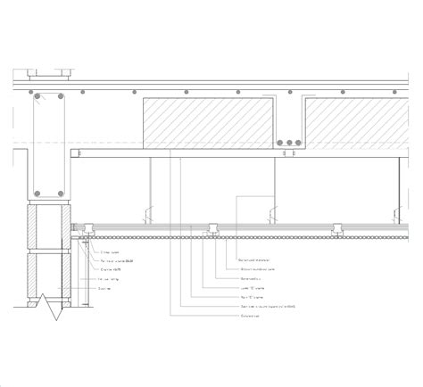 Suspended Ceiling Detail Cad