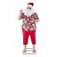 Home Accents Holiday 6 Ft. Christmas Animated Beach Santa Spreads ...