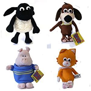 Timmy Time - Timmy, Mittens, Paxton & Ruffy 7 Inch Plush Collection [Toy]: Amazon.co.uk: Toys ...