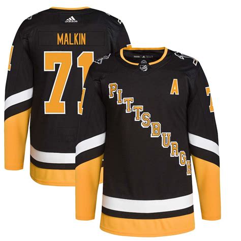 PITTSBURGH PENGUINS AUTHENTIC ALTERNATE MALKIN JERSEY