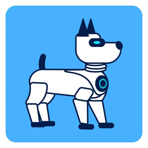 Robot Dog Cartoon Illustration Illustrations, Royalty-Free Vector ...