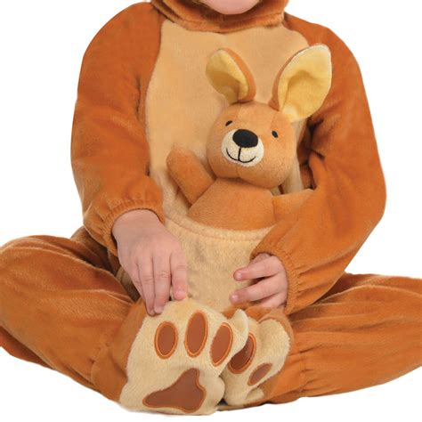 Baby Kangaroo Jumpin Joey Costume Babies Toddler Animal Fancy Dress ...