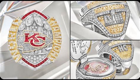 Kansas City Chiefs Unveils Latest Super Bowl Rings For Super Bowl 58