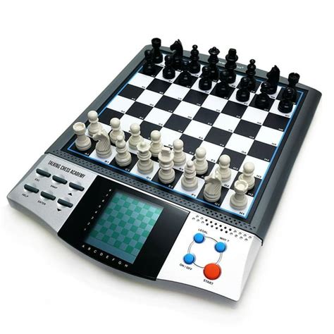 iCore Magnet Chess Sets Board Game, Electronics Travel Talking Checkers Master Pro 8 in 1 ...