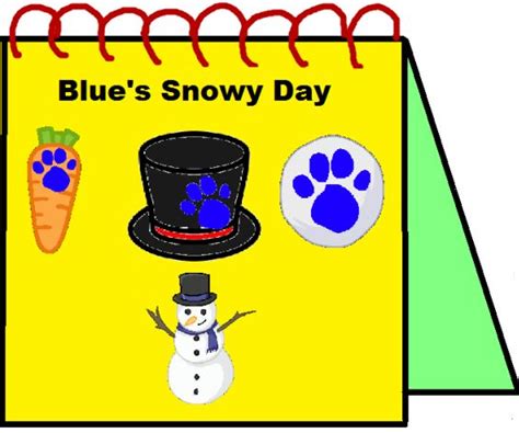 Clues from Blue's Snowy Day | Snowy day, Blue’s clues, Blues clues