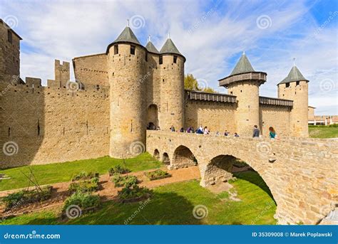 Medieval City of Carcassonne in France Editorial Stock Photo - Image of medieval, walled: 35309008