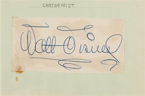 Walt Disney Signature (Autograph Album) | Sold for $4,441 | RR Auction