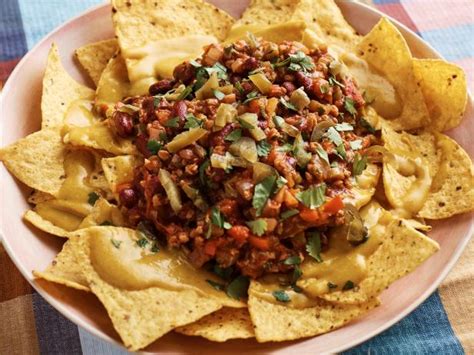 Ultimate Chili "Cheese" Nachos Recipe | Food Network