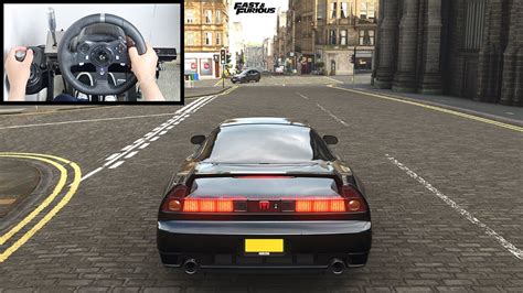 Forza Horizon 4 Mia Honda NSX-R from Fast and Furious Five (Steering Wheel + Shifter) Gameplay ...