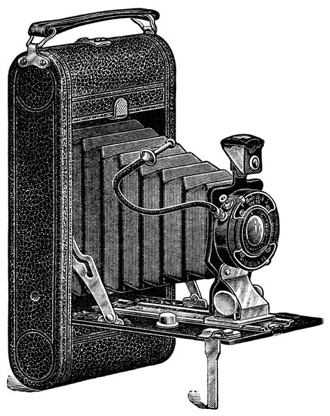 The Old Design Shop Vintage Image Treasury | Clip art vintage, Camera ...