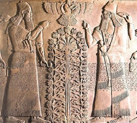 Tree of Life, carved tablet from Sumerian culture Ancient Aliens, Ancient Astronaut, Ancient ...