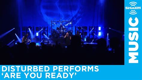 Disturbed performs Are You Ready for SiriusXM in Chicago - YouTube