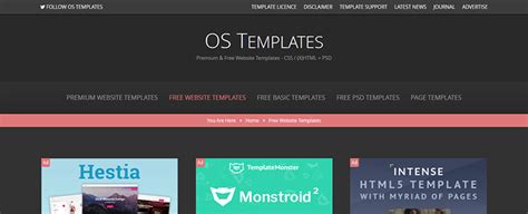 10 Free Website Templates you must look out in 2018 | WebDesignColumn