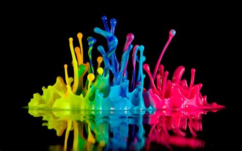 Color Splash Wallpaper HD - WallpaperSafari | Sound sculpture