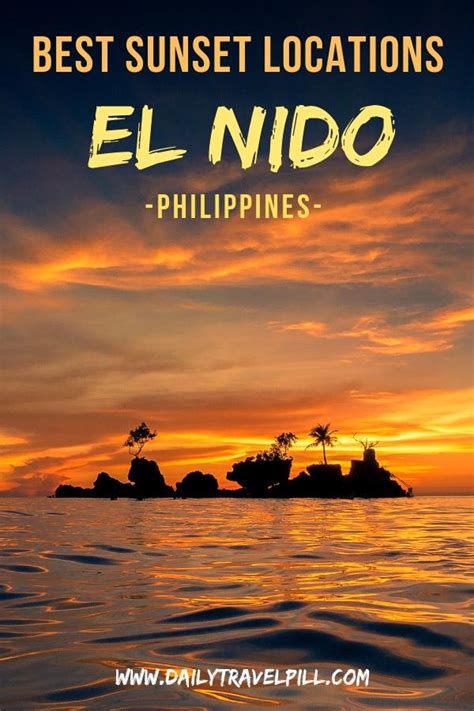 The best sunset locations in El Nido - a complete guide - Daily Travel Pill