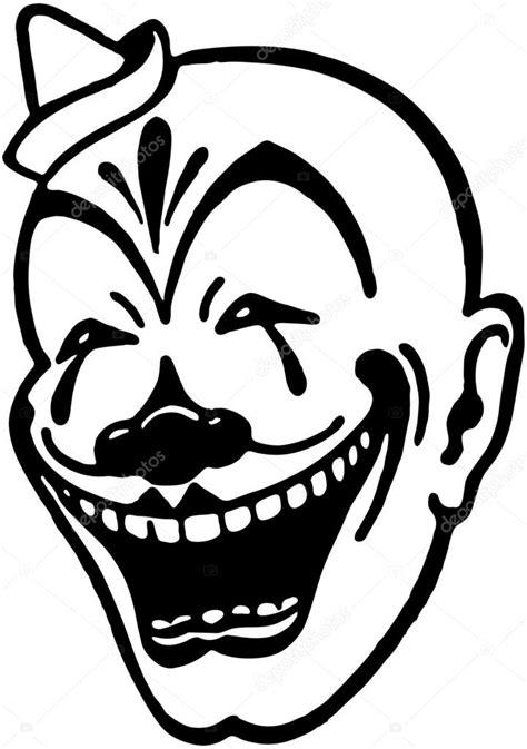 Clown Face Drawings