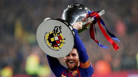 Messi fires Barcelona to eighth La Liga title in 11 years - football ...