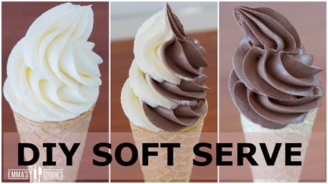 Homemade Soft Serve Ice Cream Recipe! ( Pipeable - NO Machine - NO Condensed Milk )