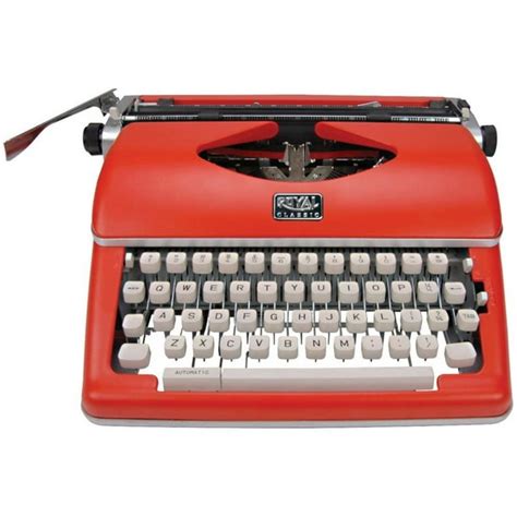 Royal 79120Q Classic Manual Typewriter (Red) - Walmart.com - Walmart.com