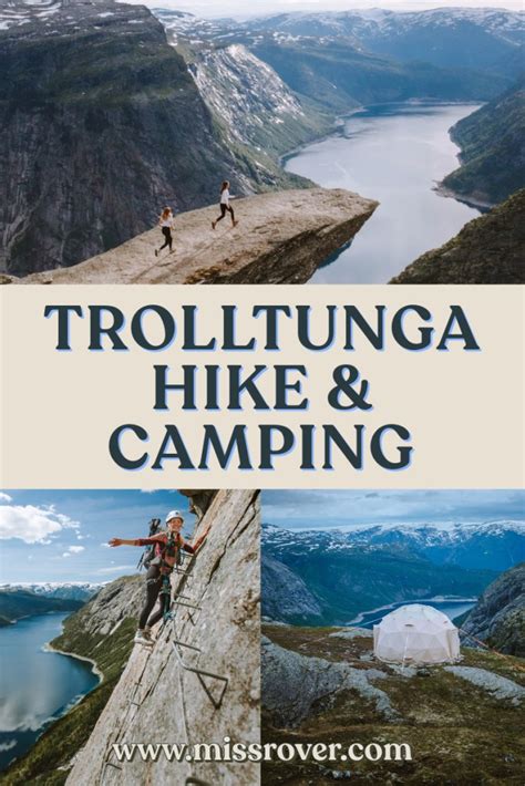 Trolltunga Camping: Ultimate Guide to the Trolltunga Via Ferrata - Miss ...