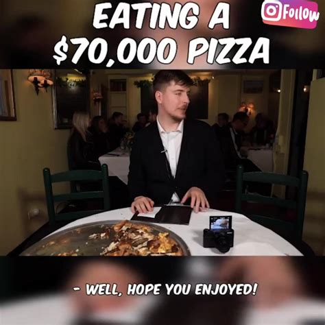 MrBeast Eating a pizza $1 to $70000 diffrence to taist - newsR VIDEO