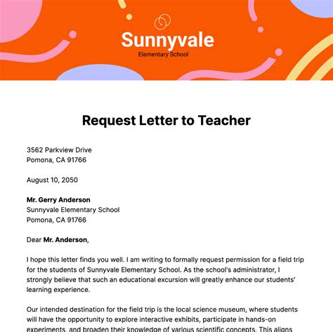 FREE Request Letter Templates & Examples - Edit Online & Download / How To Write a Request ...