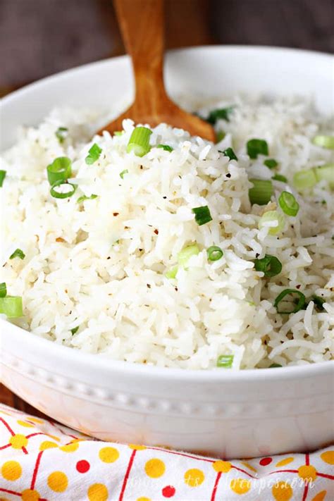 Favorite Coconut Rice | Let's Dish Recipes