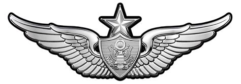 Army Senior Aircrew Wings all Metal Sign (Small) 7 x 3" | North Bay Listings