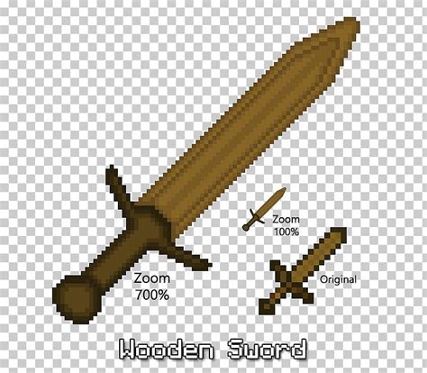 Wooden Sword Minecraft Texture