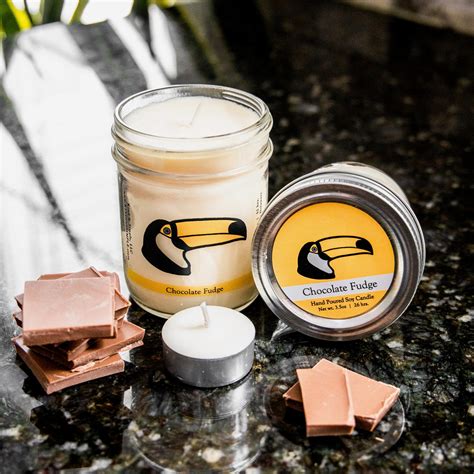 Toucan Conservation Candle - Chocolate Fudge Scent | Kind & Simple