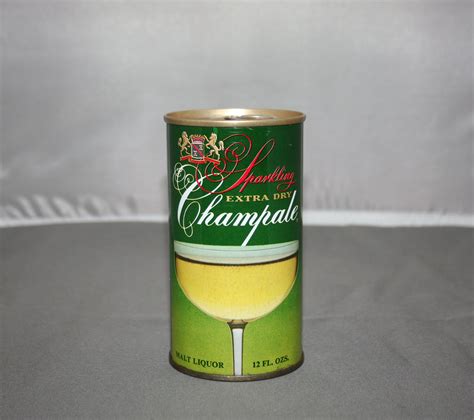 Vintage Champale Malt Liquor Steel Beer Can Pull Tab Champale Inc ...