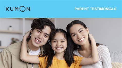 Parent Testimonials - Kumon Philippines