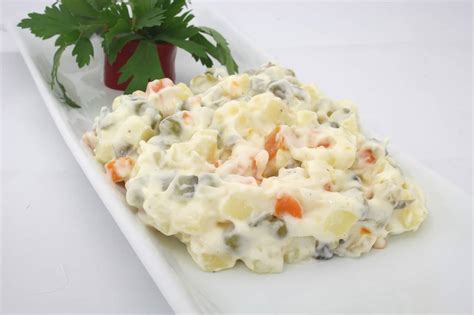 Salatka Jarzynowa - My Mom's Traditional Polish Salad Recipe