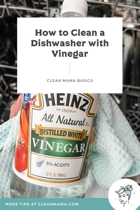 How to Clean a Dishwasher with Vinegar - Clean Mama