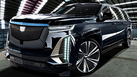 New Cadillac Escalade 2024 Facelift & IQ Model - The BIGGEST All ...