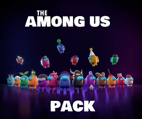 ArtStation - Among Us 3D pack | Game Assets