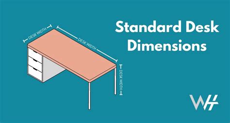 Standard Desk Size Dimensions For Computer Desks