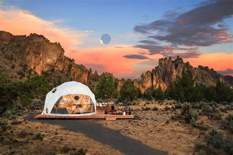 Watch the solar eclipse from a private plane AND stay in an amazing Airbnb dome