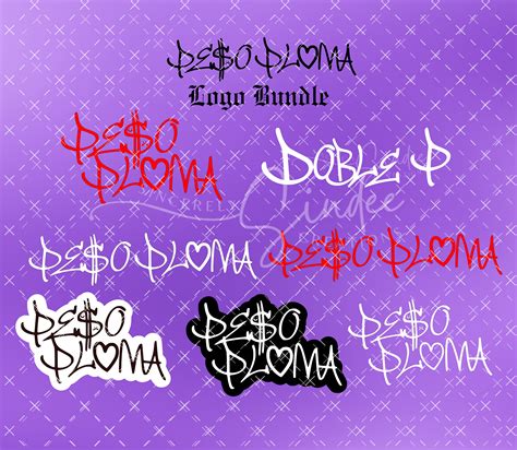 Peso Pluma Peso Pluma Logo Bundle Peso Pluma SVG Peso Pluma - Etsy Australia