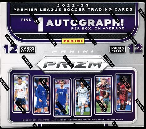 2022-23 Panini Prizm Premier League Soccer Hobby Box | MVP Sports Cards