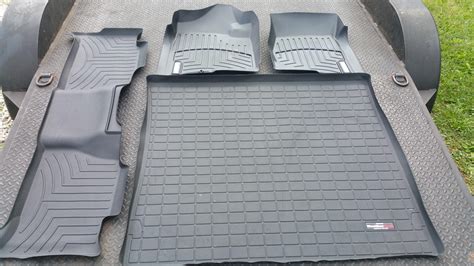 Used Weathertech mats front rear and cargo NNBS SUV - PerformanceTrucks ...