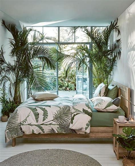 10+ Aesthetic Plant Themed Bedroom