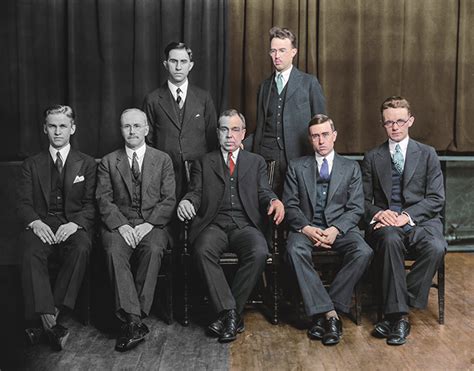 Colorizing an Old Historical Photograph: J. Gresham Machen and the 1931 Faculty of Westminster ...