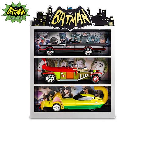 BATMAN Classic TV Series: Race Into Action 1:24-Scale Car Sculpture Collection Featuring High ...