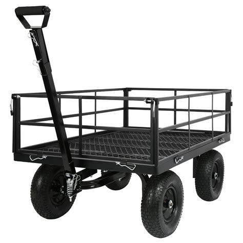 Heavy Duty Garden Dump Cart Harbor Freight Garden Carts Used Garden Carts Sale Garden Carts ...