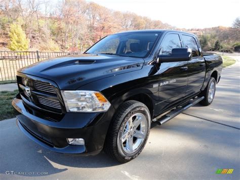 2012 Black Dodge Ram 1500 Sport Crew Cab 4x4 #73347541 Photo #6 ...