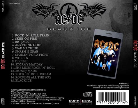 Classic Rock Covers Database: AC/DC - Black Ice (2008)