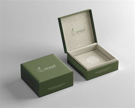 Free Jewelry Box Mockup :: Behance