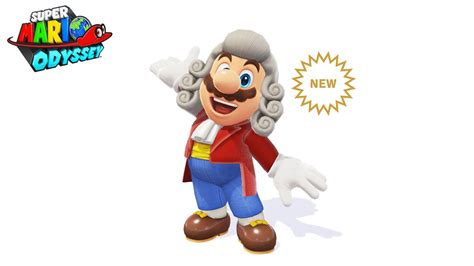 Super Mario Odyssey adds Conductor Wig and Conductor Outfit